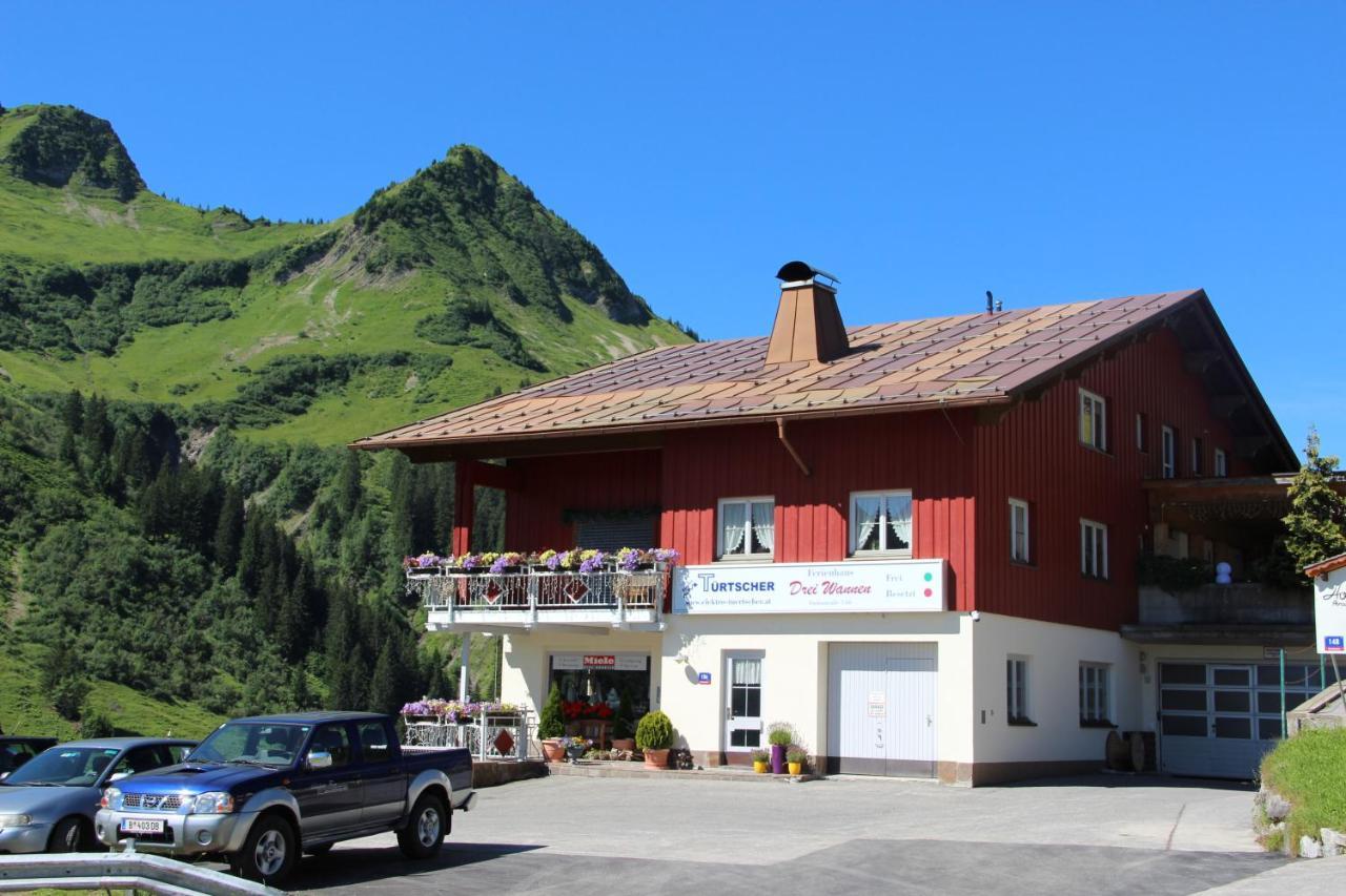 Appartements Garni Drei Wannen ダーミュルス エクステリア 写真